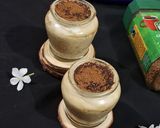 A picture of step 7 of Tiramisu Chia Pudding with Dalgona.