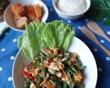 Foto langkah ke 5 dari resep Oseng Buncis Telur.