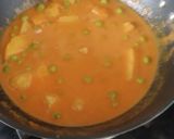 A picture of step 6 of Kathiyawadi Aloo matar ki subji.