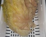 Pas rețetă Varză călită la cuptor în vin alb demidulce cu carne de porc și șuncă afumată 2 fotografie