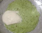 Foto langkah ke 4 dari resep Flaxseeds Pandan Swirl Sourdough Bread.