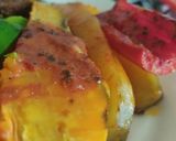 Foto del paso 7 de la receta: Hamburguesas veganas de bulgur y berenjenas, verduras al horno