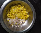 A picture of step 2 of Sweet corn pakora / corn bhajiya.