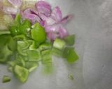 A picture of step 7 of Paneer 65.