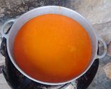 Une image de l'étape 15 de Sauce graines avec pâte de bœuf 😋 et poisson fumé mérou 🩷.