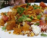 A picture of step 3 of Hyderabadi Aloo Bhajiye Ki Chaat.