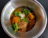 A picture of step 2 of Stuffed Hariyali Parwal.