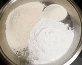 A picture of step 1 of Mint Achaari Mathri.