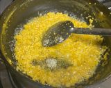 A picture of step 2 of Mango Kalakand.