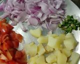 दाल मोठ चाट (Dal moth chat recipe in hindi) रेसिपी चरण 2 फोटो