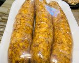 A picture of step 5 of Hungarian-style Beef Sausage.