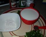 A picture of step 1 of Bechamel sauce.
