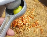 A picture of step 6 of Moti Lal Mirch Ka Achaar.