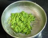 A picture of step 1 of Methi Matar Malai (New Version).