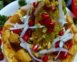 A picture of step 10 of Baked Gujiya chat in Edible Bowl.