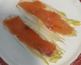 Foto del paso 1 de la receta: Endibias con salmón ahumado y queso brie