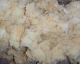A picture of step 1 of Crispy Potatoes with stuffed rice.