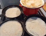 Almás palacsinta teljes kiőrlésű lisztből recept fázis 5 fotója
