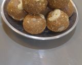 A picture of step 7 of Panjeeri Laddoo.
