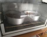 A picture of step 10 of Wheat, Amaranth, Soya flour enriched Apple Cake.