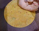 A picture of step 6 of Thepla.