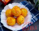 Bola Bola Nasi Kuning langkah memasak 6 foto
