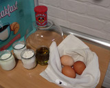 Foto del paso 1 de la receta: Bizcocho de yogur de limón con base de chocolate