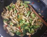 Foto del paso 2 de la receta: Wok de verduras con pollo al curry (para enfermos renales)