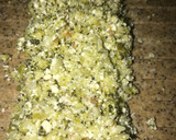 Foto del paso 7 de la receta: Trenza de harina integral rellena de brócoli y ricota