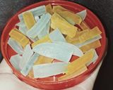 Foto langkah ke 5 dari resep Manisan Agar-agar (Agar-agar Kering).