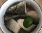 Foto langkah ke 1 dari resep Bandeng bumbu kuning.