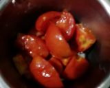 A picture of step 2 of Mix veg Tomato corn soup.