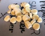 Une image de l'étape 5 de Compote rhubarbe,bananes et orange.