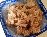 A picture of step 1 of Vegan Tuna Salad Bowtie Pasta by Amelie.