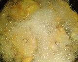 A picture of step 4 of Fried yam with egg.