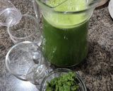 Foto langkah ke 4 dari resep Jus Kale Timun Mix Fruits (1).
