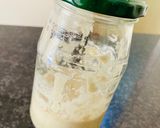 A picture of step 1 of Sourdough Starter.