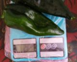 Foto del paso 1 de la receta: Chile poblano relleno hojaldrado