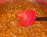 A picture of step 1 of My cheese curry baked beans on toast.