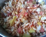 A picture of step 4 of Chatpata Bhel Puri.