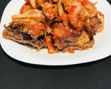 A picture of step 2 of Peppered chicken.