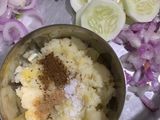 Aloo mayo sandwich