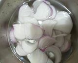A picture of step 2 of Veg rice.