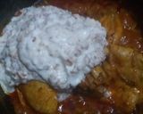 A picture of step 6 of Aloo Chicken Salan.