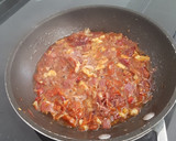 Foto del paso 4 de la receta: Espaguetis picantes con jamón ibérico y tomates secos
