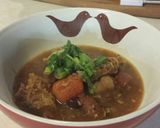 A picture of step 11 of My version of Pancita (Mexican Tripe and Pigs feet Stew).