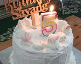 Foto langkah ke 6 dari resep Rainbow cake kukus.