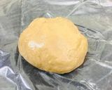 A picture of step 7 of Mary Biscuit Swiss Roll / No Bake Chocolate Roll.