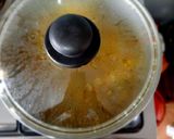 A picture of step 6 of Green grams (pacha payir kalambu).