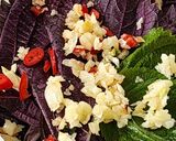 Hình bước làm 2 của món Tía tô ngâm chua ngọt